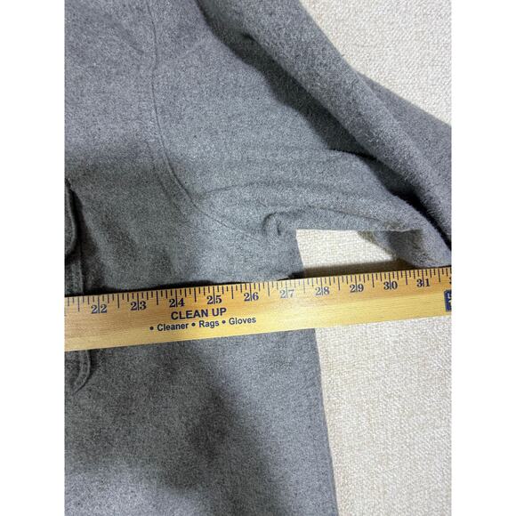 St Johns Bay Men 2XL Gray Chamois Cloth Long Sleeve Button Front Heavy Shirt - Picture 6 of 8